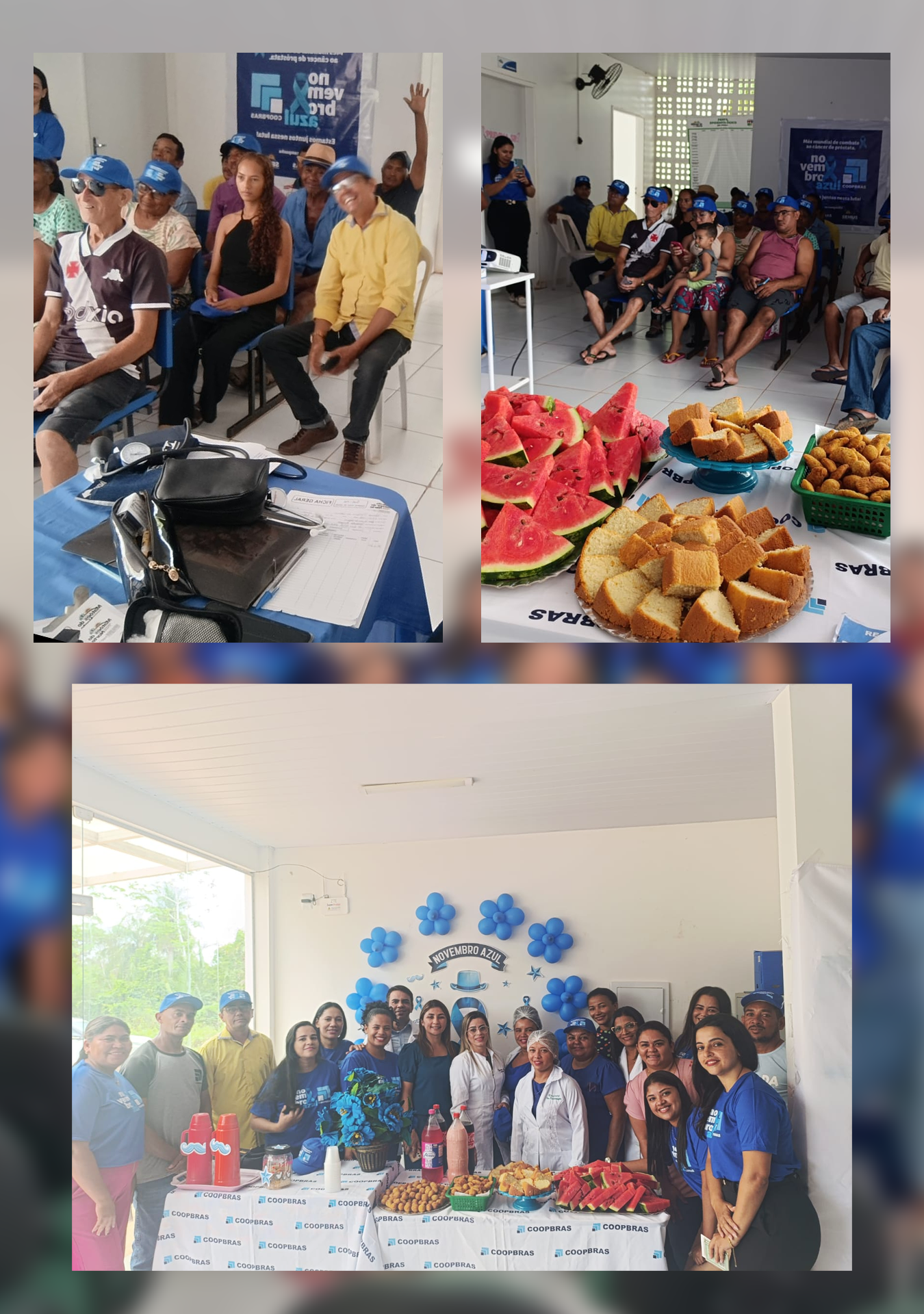Novembro Azul Coopbras no Povoado Pedras!